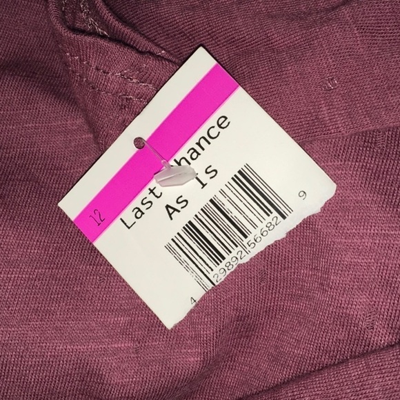 Hiatus Nordstrom Distressed Crew Tank Top Tee 2X - Picture 8 of 9